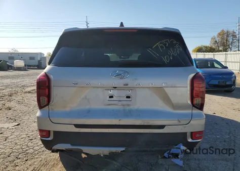 2022 Hyundai Palisade Sel from USA, damaged, VIN KM8R44HE1NU371456